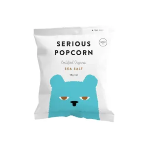 Sea Salt Popcorn Serious Food 18g