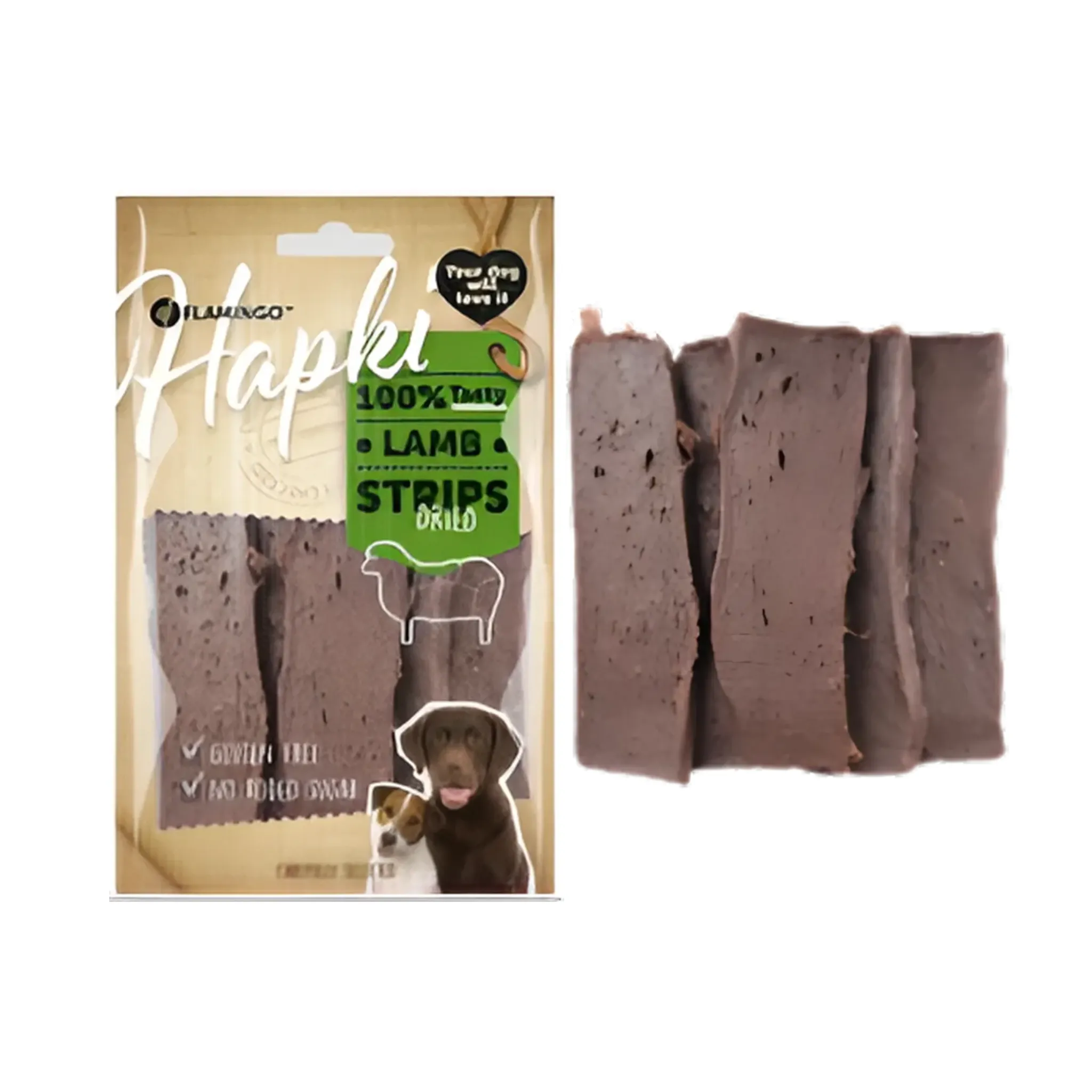 SNACKS HAPKI SLICES WITH LAMB 85G