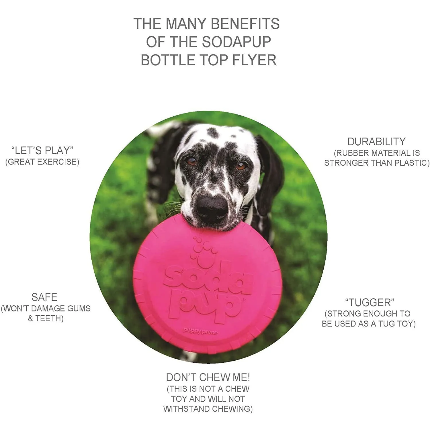 Soda Pup Bottle Top Flyer - Orange Squeeze