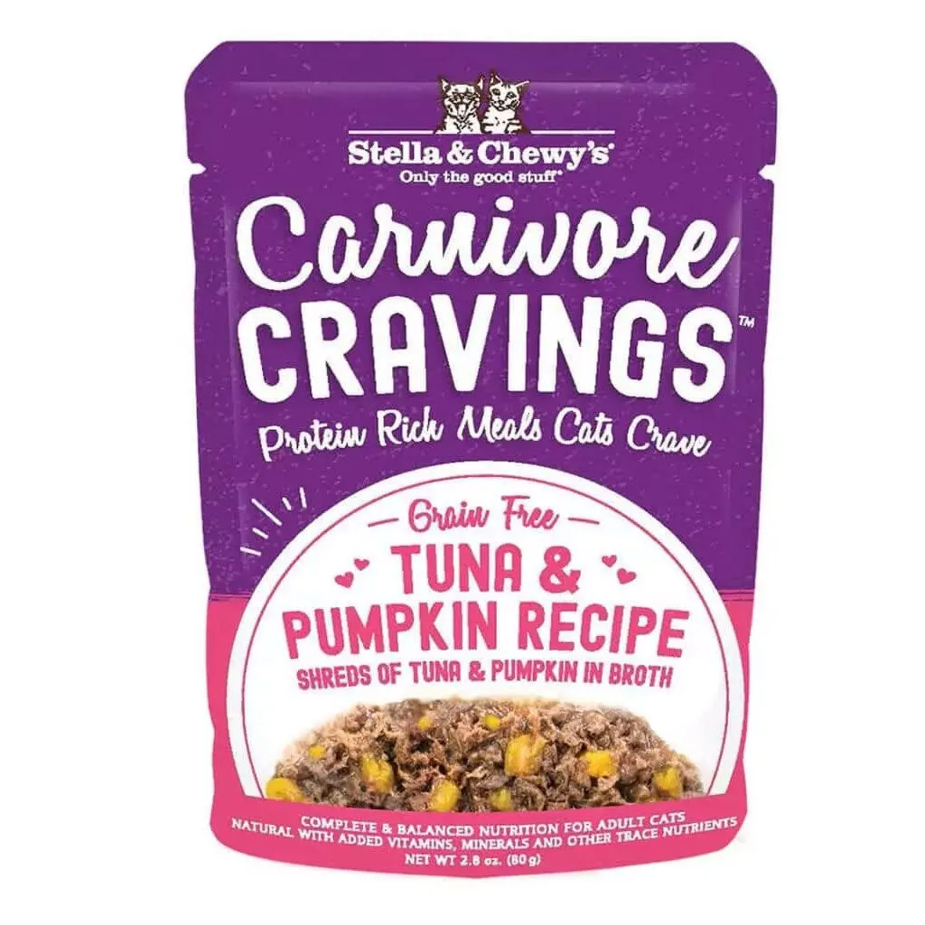 Stella & Chewy's Carnivore Cravings Tuna & Pumpkin Recipe Wet Cat Food