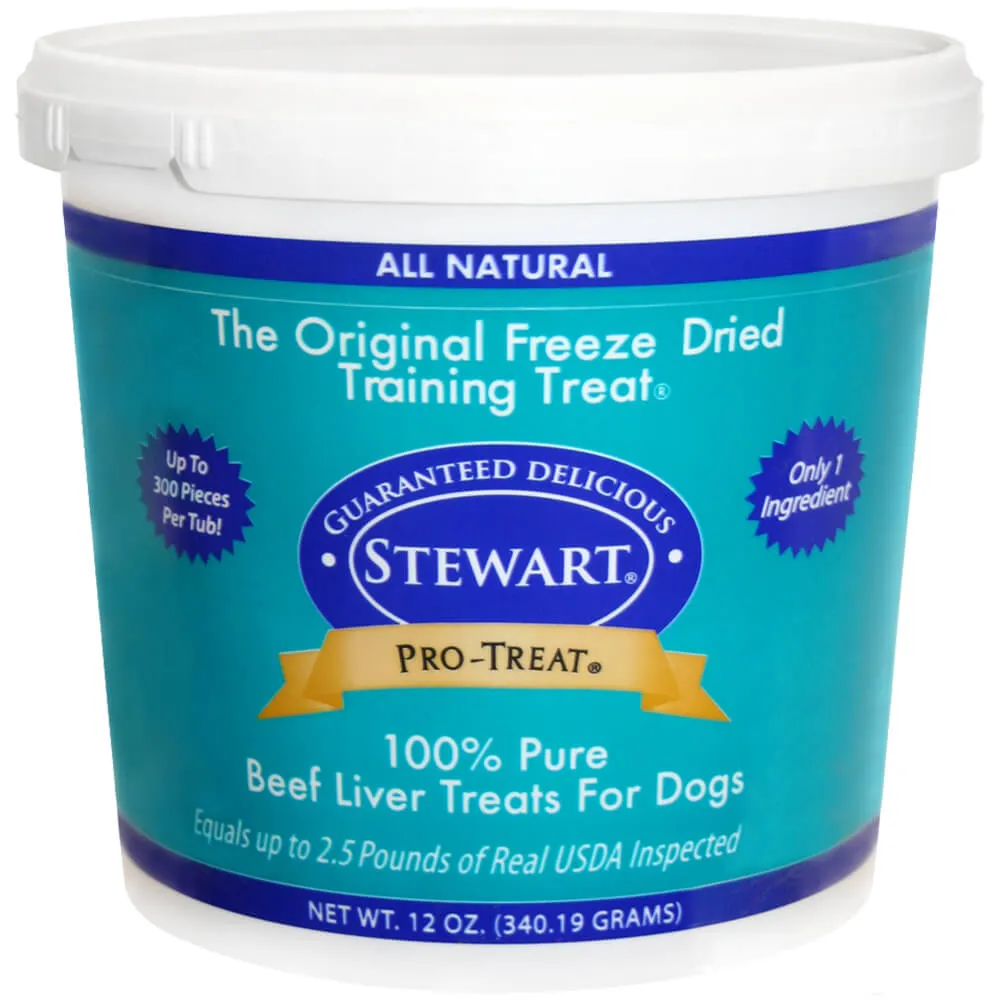 Stewart Pro-Treat Freeze Dried Beef Liver Treats