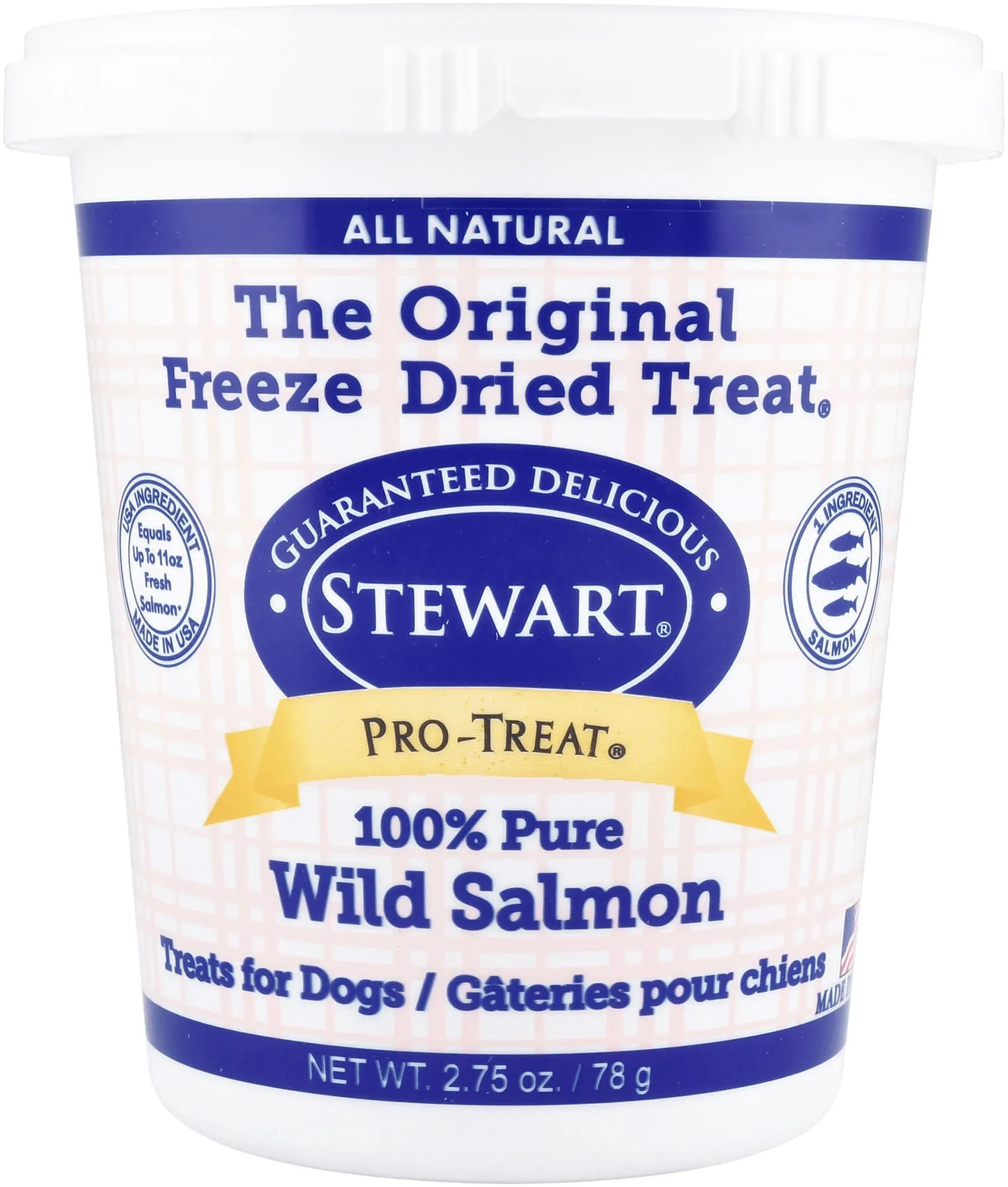 Stewart Pro-Treat Freeze-Dried Wild Salmon Treats for Dogs