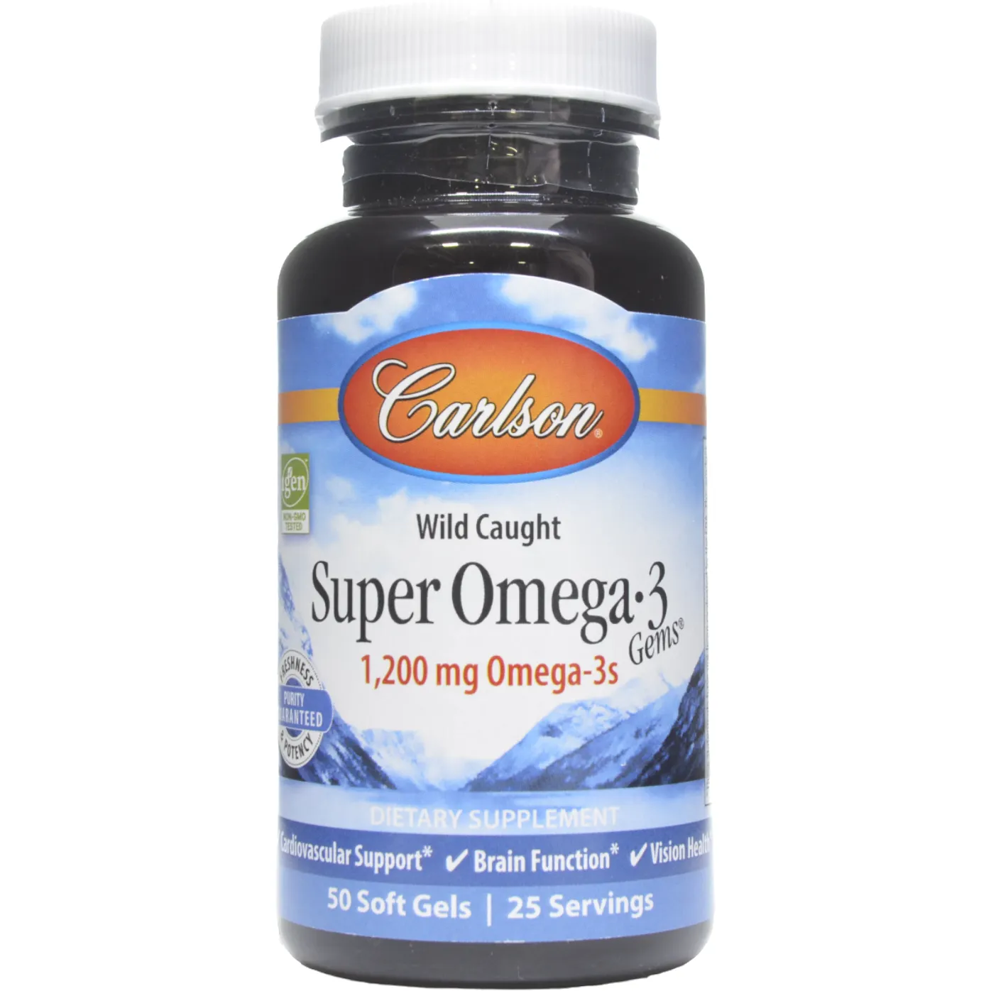 Super Omega3 Fish Oil 1200 mg by Carlson Labs