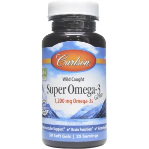 Super Omega3 Fish Oil 1200 mg by Carlson Labs