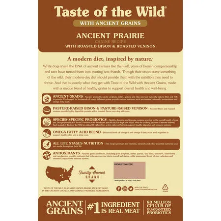 Taste of the Wild Ancient Grains Dry Dog Food