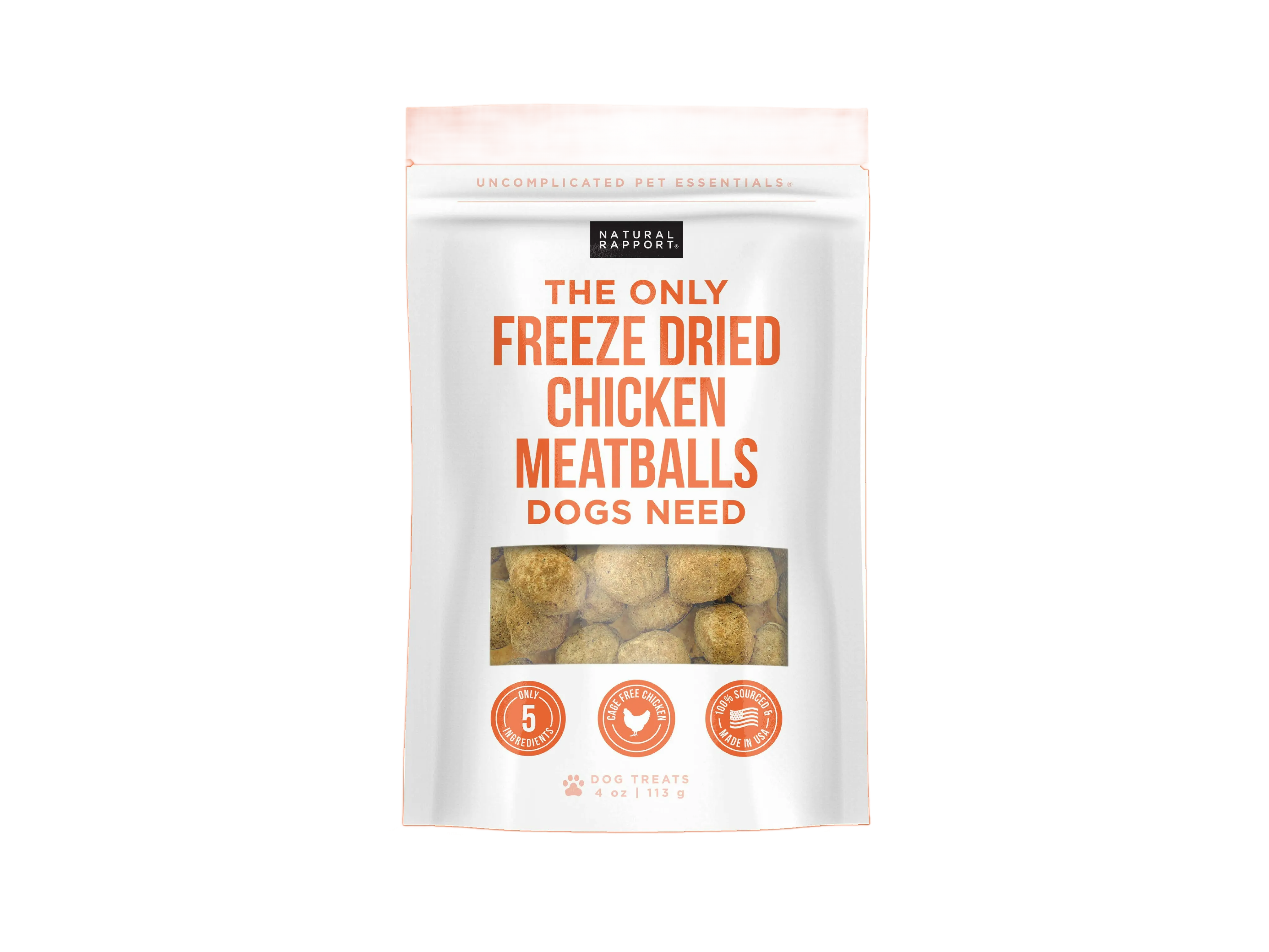 The Only Freeze Dried Chicken Meatballs Dogs Need