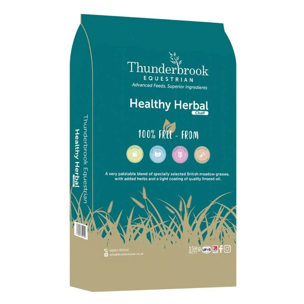 Thunderbrook Equestrian Healthy Herbal Chaff 15kg