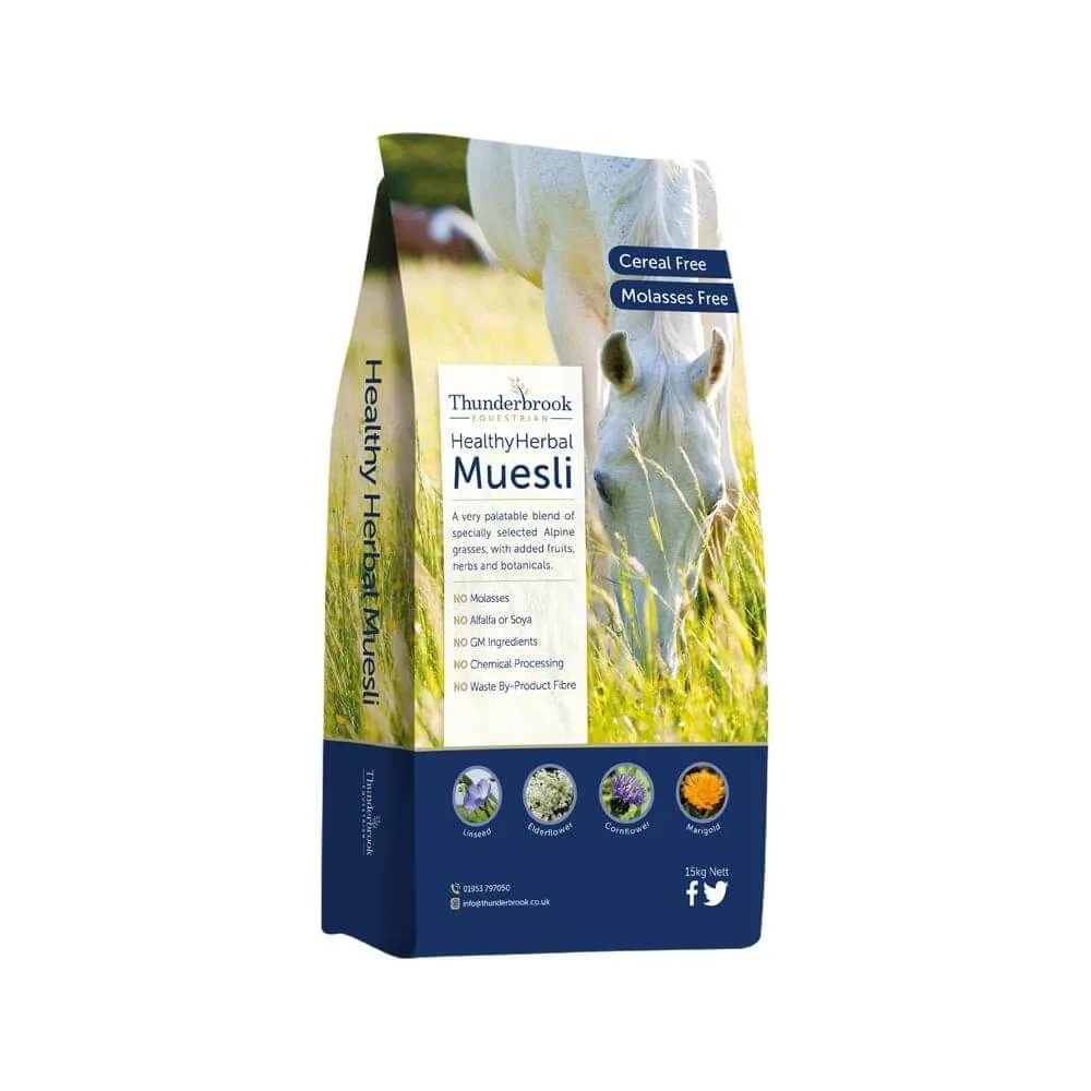 Thunderbrook Equestrian Healthy Herbal Muesli 15kg