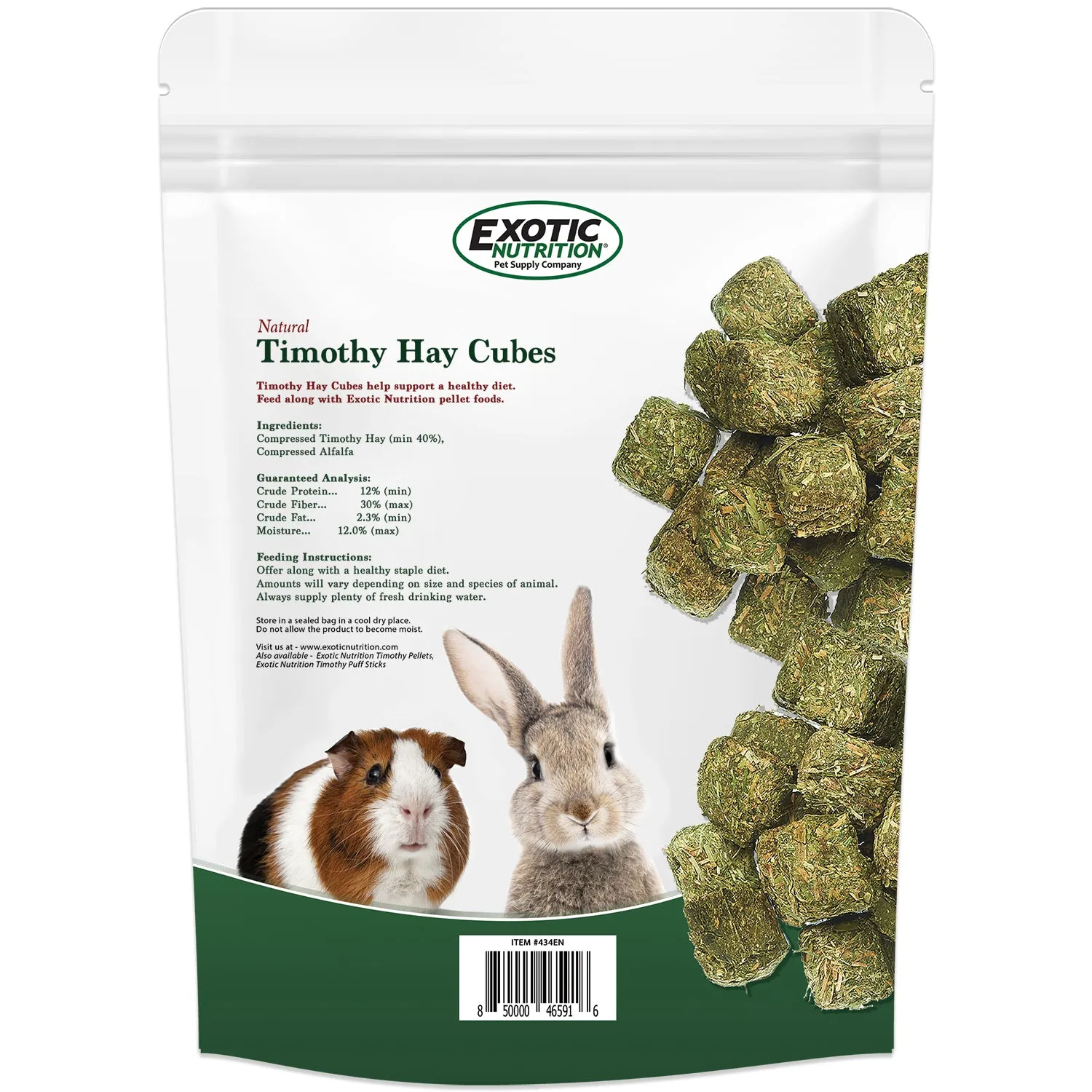 Timothy Hay Cubes Rabbit & Guinea Pig Food