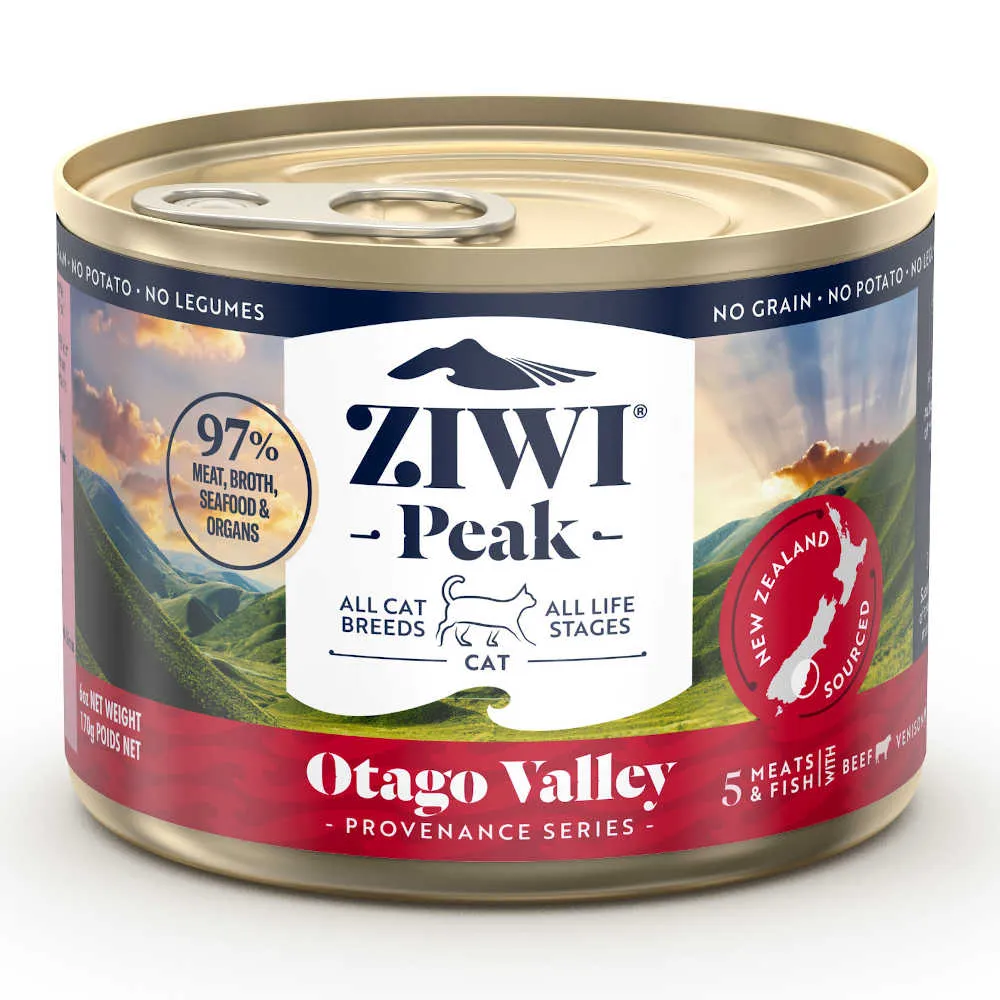 ZiwiPeak Provenance Otago Valley Grain-Free Canned Cat Food 170g